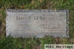 Jane R O'brien