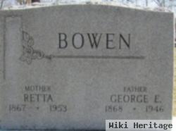 George Elbert Bowen