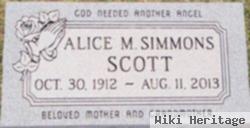 Alice Marie Simmons Scott
