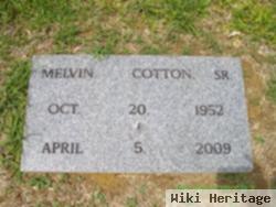 Melvin Cotton, Sr