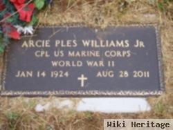 Arcie Ples "june" Williams, Jr