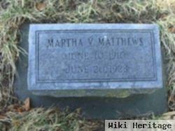 Martha Virginia Matthews