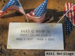 Sgt Ules Grady Reid, Jr