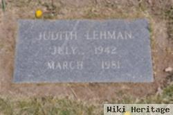 Judith Lehman