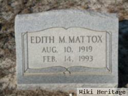 Edith M. Mattox