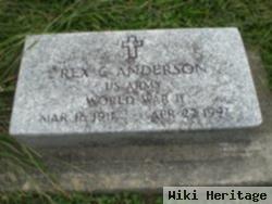 Rex C Anderson