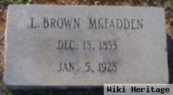 L Brown Mcfadden