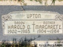 Harold Otis Upton