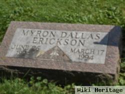 Myron Dallas Erickson