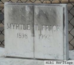 Myrtle T Frick