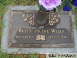 Betty Jolene Epperly Wells