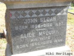 Alice Mcguirk Sloan