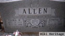 Lowell F Allen