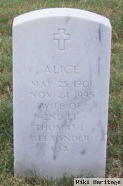 Alice Alexander