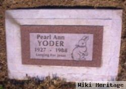 Pearl Ann Yoder