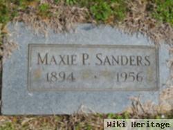 Maxie P. Pryor Sanders