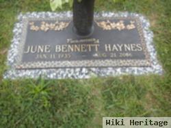 June Bennett Haynes