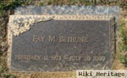 Fay M. Bethune
