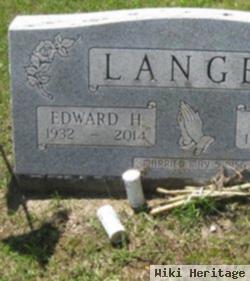 Edward H "ed" Langer