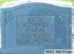 Ruth Mcdaniel O'neal