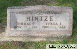 Clara L Hintze