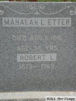 Robert Lee Etter