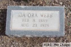Ida Ora Johnston Webb