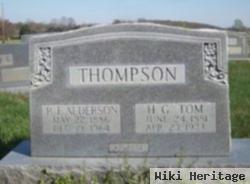 Henry G "tom" Thompson