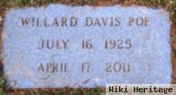 Willard Davis Poe