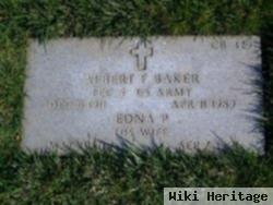 Albert F Baker