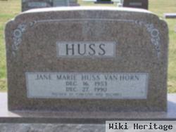 Jane Marie Huss Van Horn