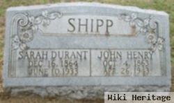 John Henry Shipp