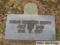 Sarah Goodwin Brown