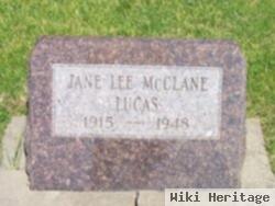 Jane Lee Mcclane Lucas