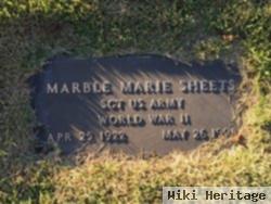 Marble Marie Sheets