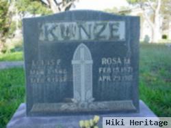 Louis F Kunze