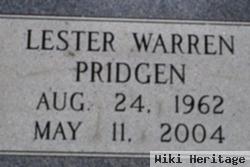 Lester Warren "buddy" Pridgen