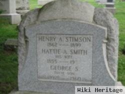 Henry A Stimson