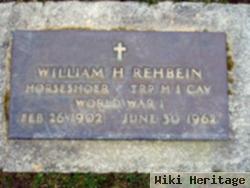 William H Rehbein