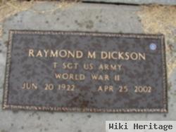 Sgt Raymond Mckinley Dickson