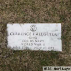 Clarence F Allgeyer