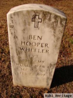 Ben Hooper Wheeler