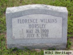 Florence Wilkins Horsley