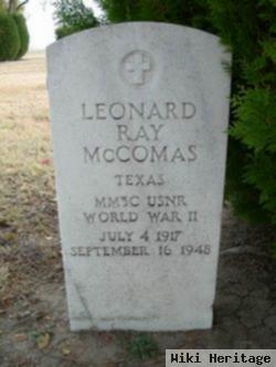 Leonard Ray Mccomas