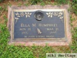 Ella M. Humphrey