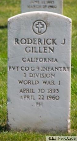 Roderick J Gillen