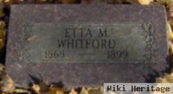 Etta Mae Potts Whitford