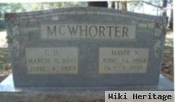 Clarence Homer Mcwhorter