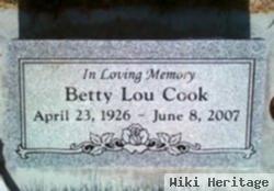 Betty Lou Bruner Cook