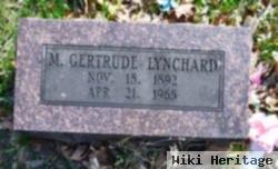 M Gertrude Lynchard